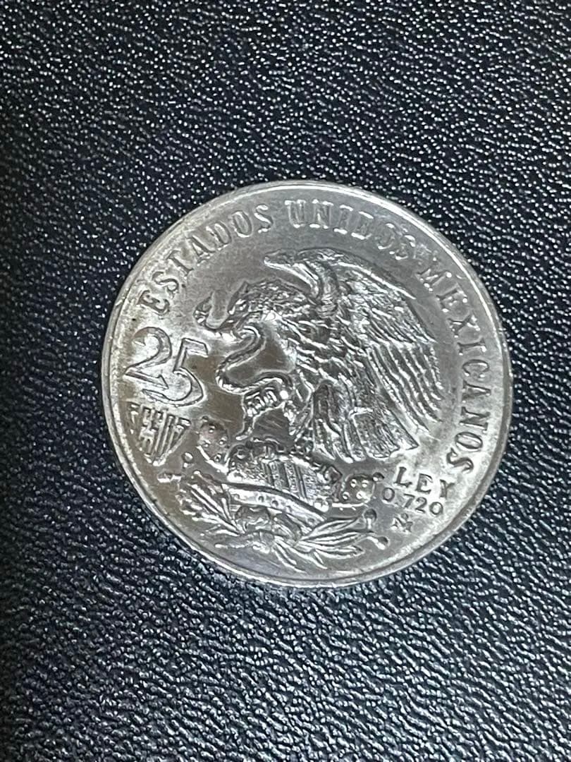 ク*カ様 メキシコオリンピック記念25ペソコイン 1968年 - メルカリ
