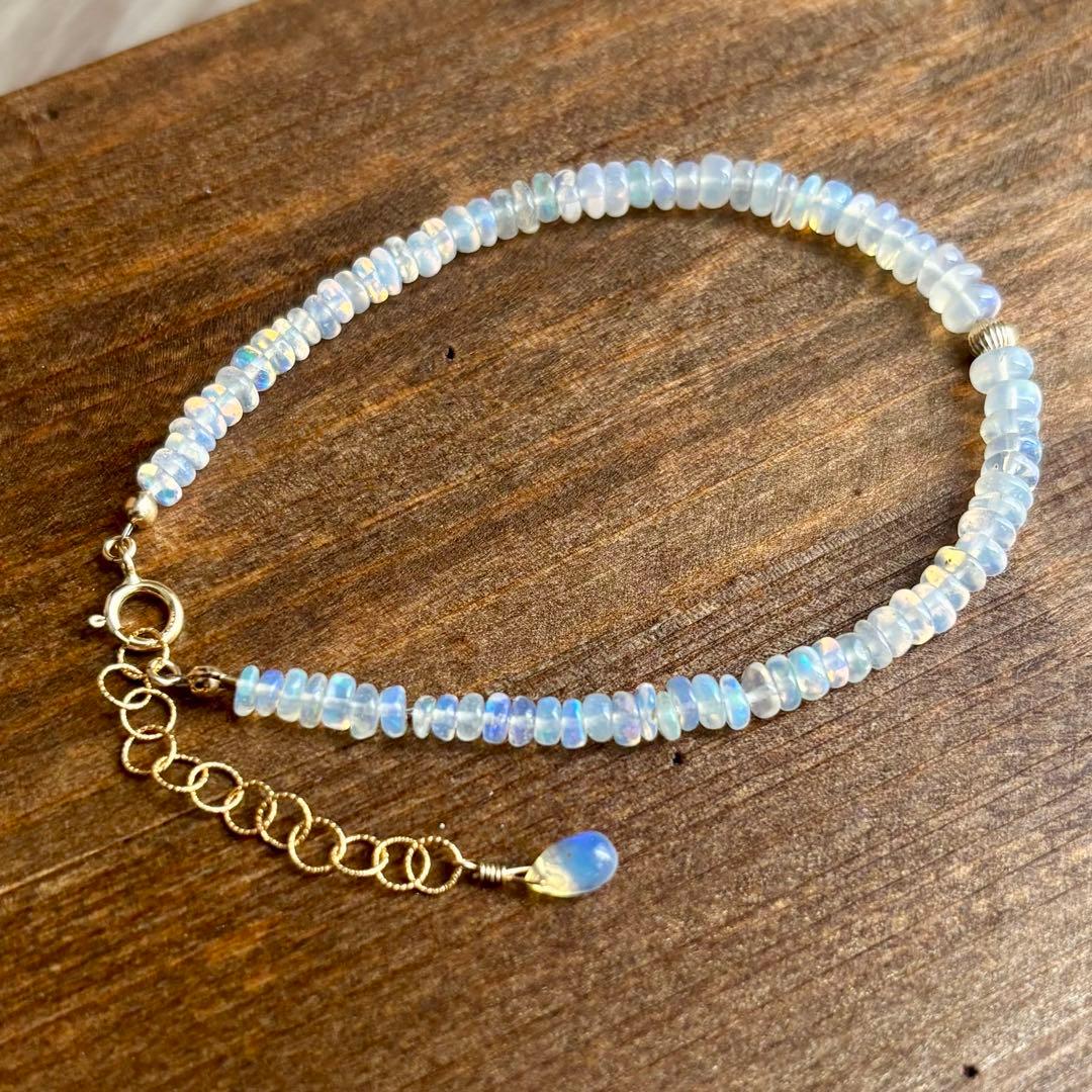 ☆uni様☆確認用ページ プレシャスオパール ブレスレット 14kgf