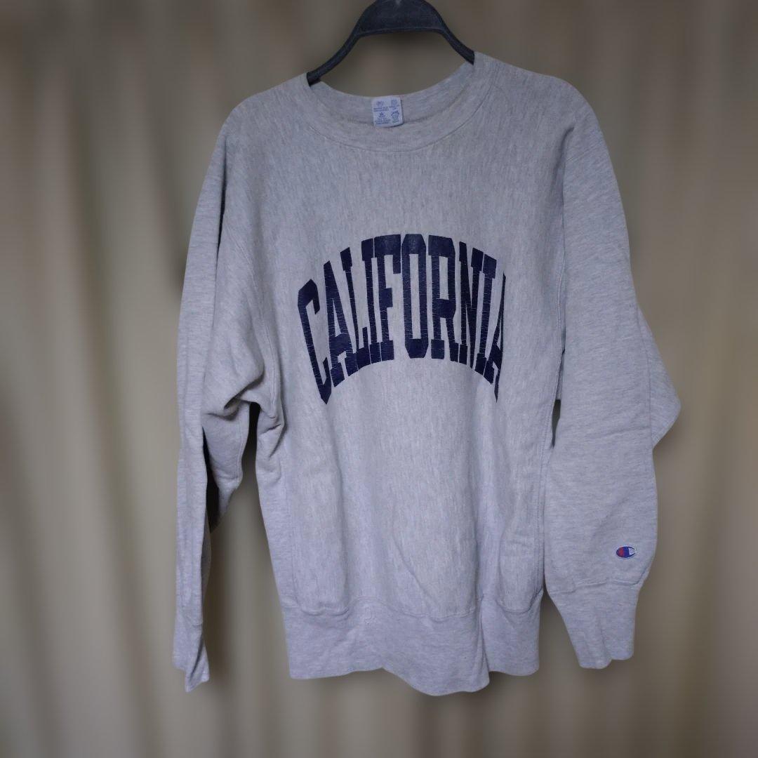 チャンピオン　リバースウィーブ　カリフォルニア　グレー　Lサイズ 中古・古着通販】Champion (チャンピオン) リバースウィーブスウェット