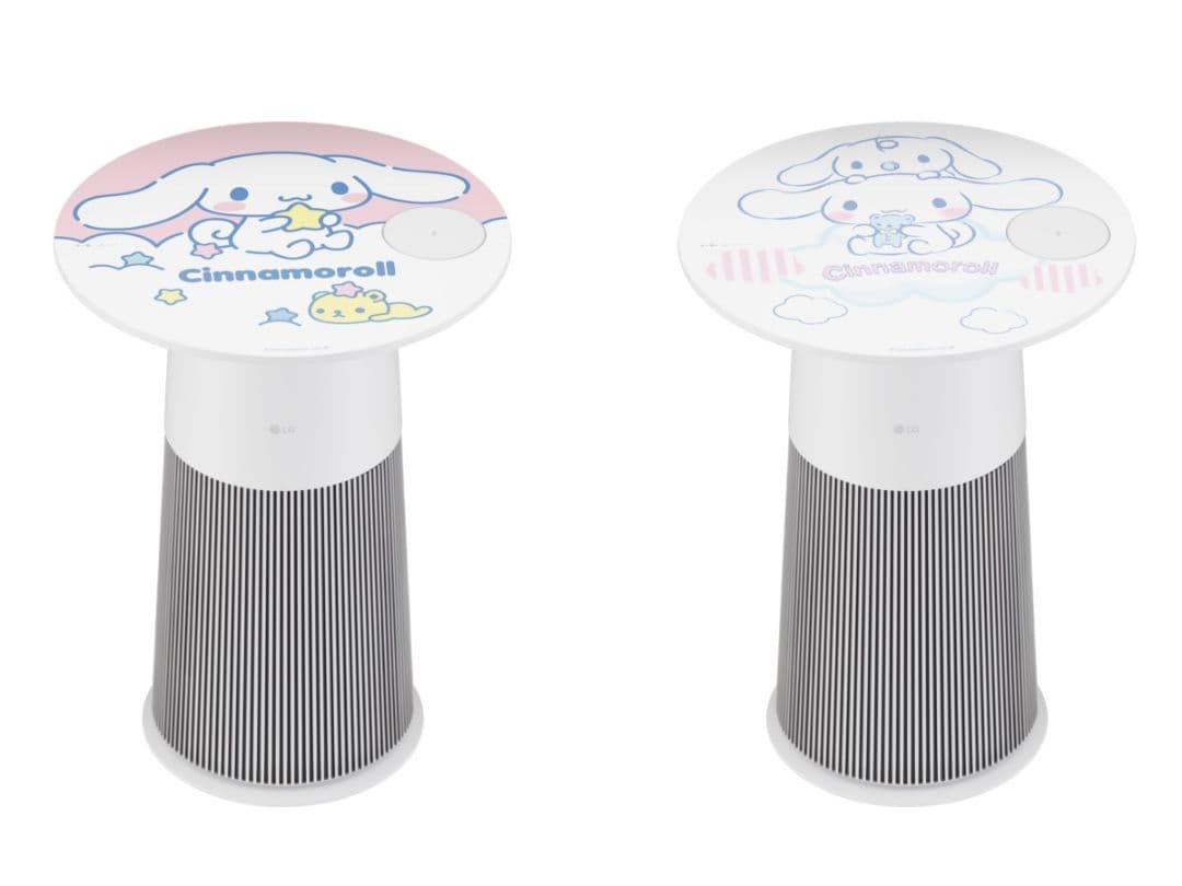 空気清浄機 LG PuriCare Air Purifier シナモロールコラボ LG、サンリオと初コラボ 空気清浄機のシナモロール限定モデル予約開始