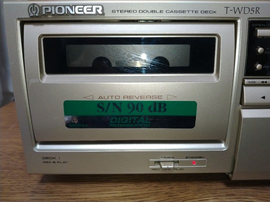 Pioneer T-WD5R ダブルカセットデッキ - メルカリ