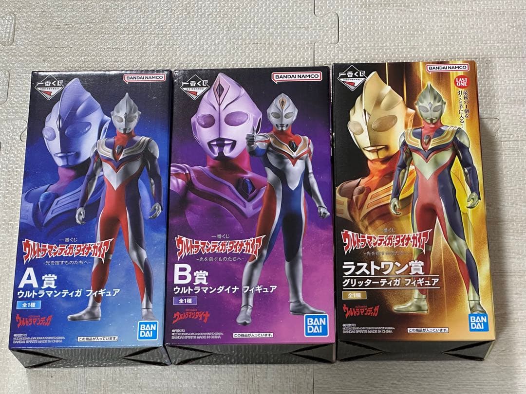 一番くじ　ウルトラマンティガ・ダイナ・ガイア　光を宿すものたちへ　フィギュア 一番くじ ウルトラマンティガ・ダイナ・ガイア -光を宿すものたちへ