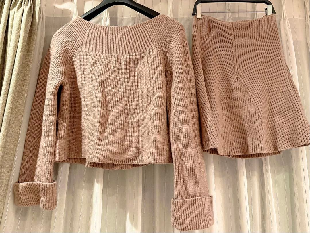 アプワイザーリッシェ バックリボンミニニットセットアップ - メルカリ