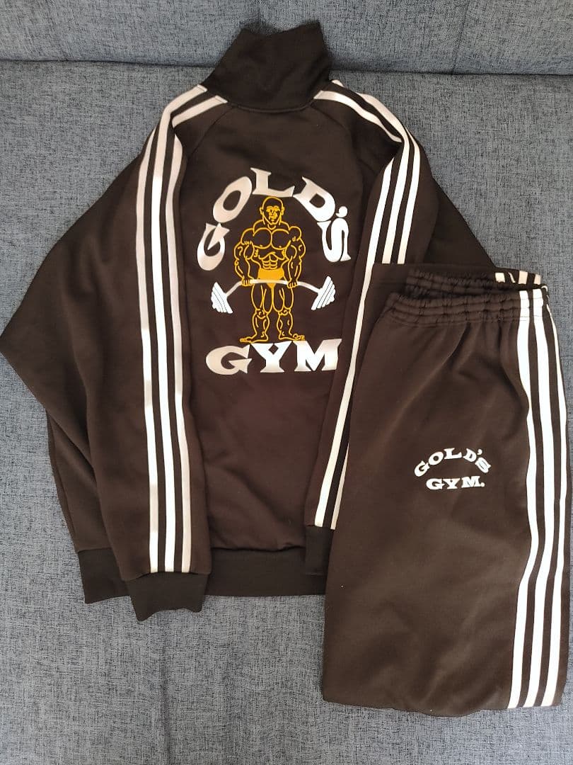入手困難」ゴールドジム ジャージ 上下 XL - メルカリ