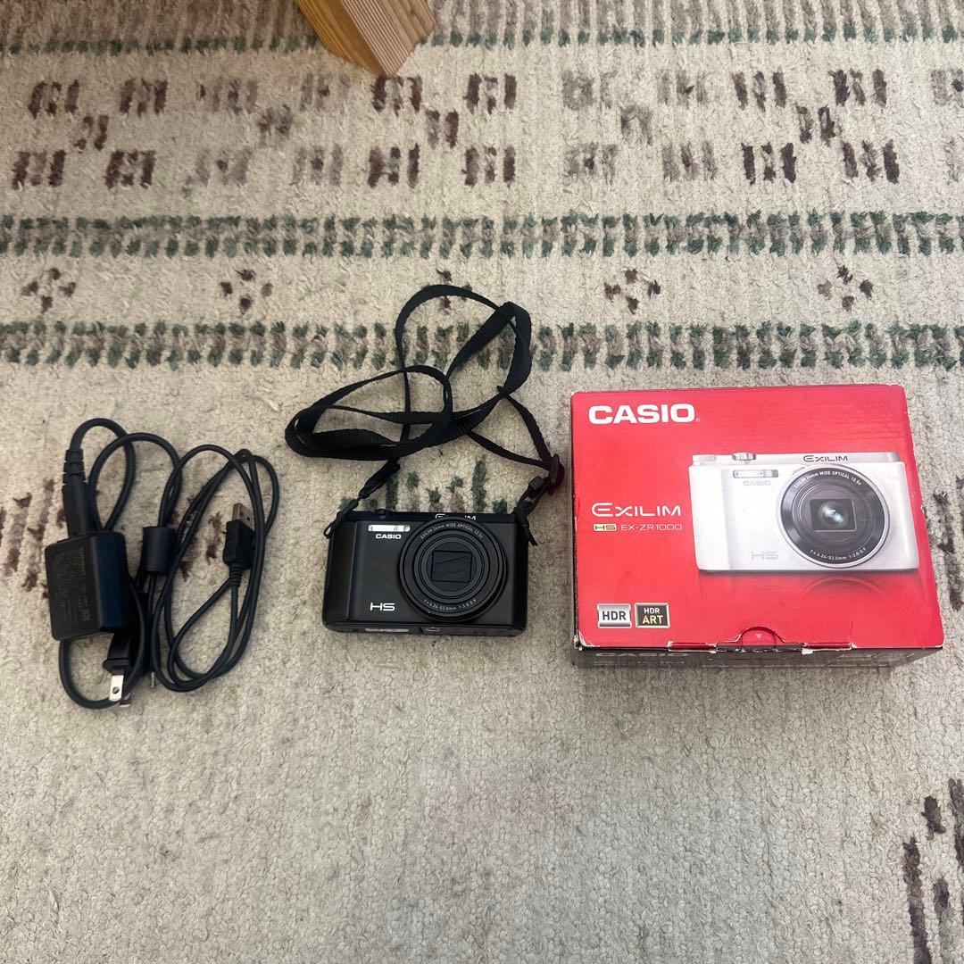 Bamiki　CASIO EXILIM EX-ZR1000　動作確認済 Casio EXILIM ZR1000 EX-ZR1000 *10 anniv. limited edition *10000