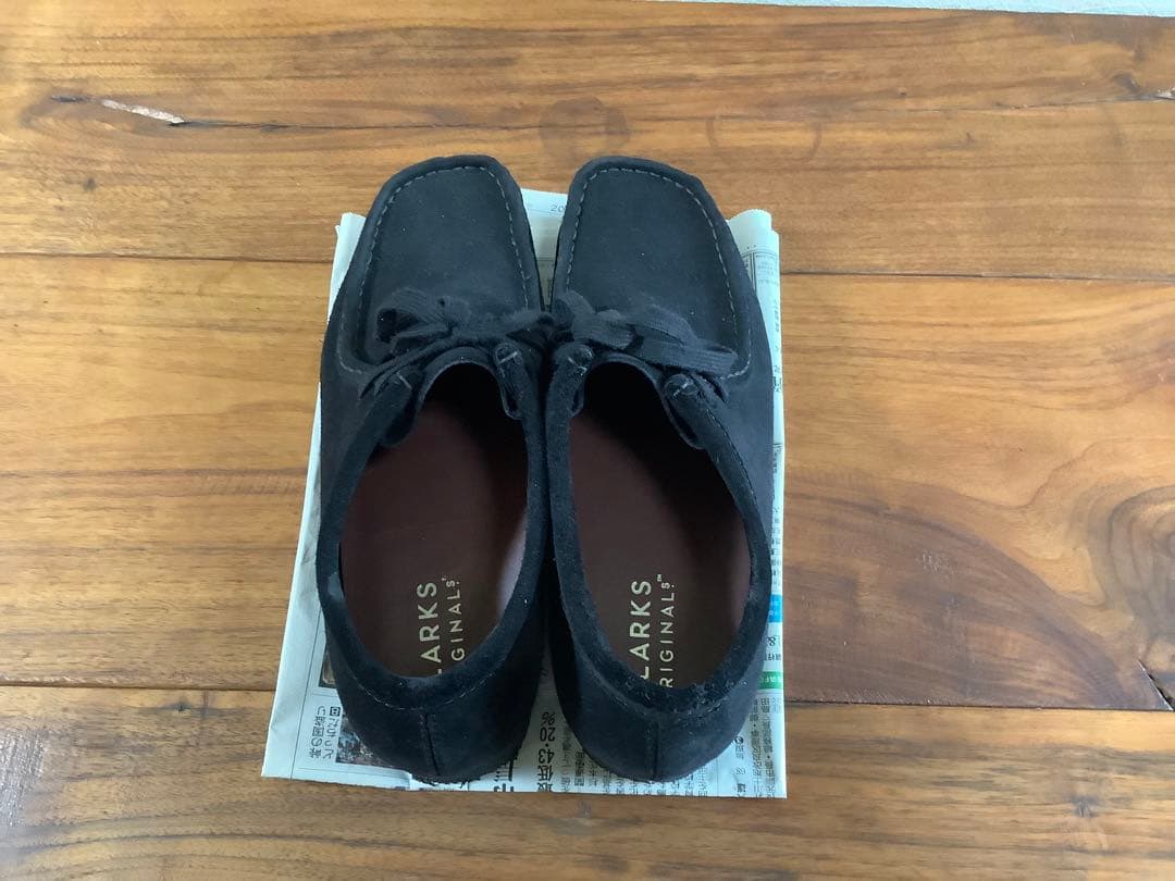 クラークス　ワラビー　スエード　ブラック Wallabee / メンズ ワラビー（ブラックスエード） -Clarks (クラークス