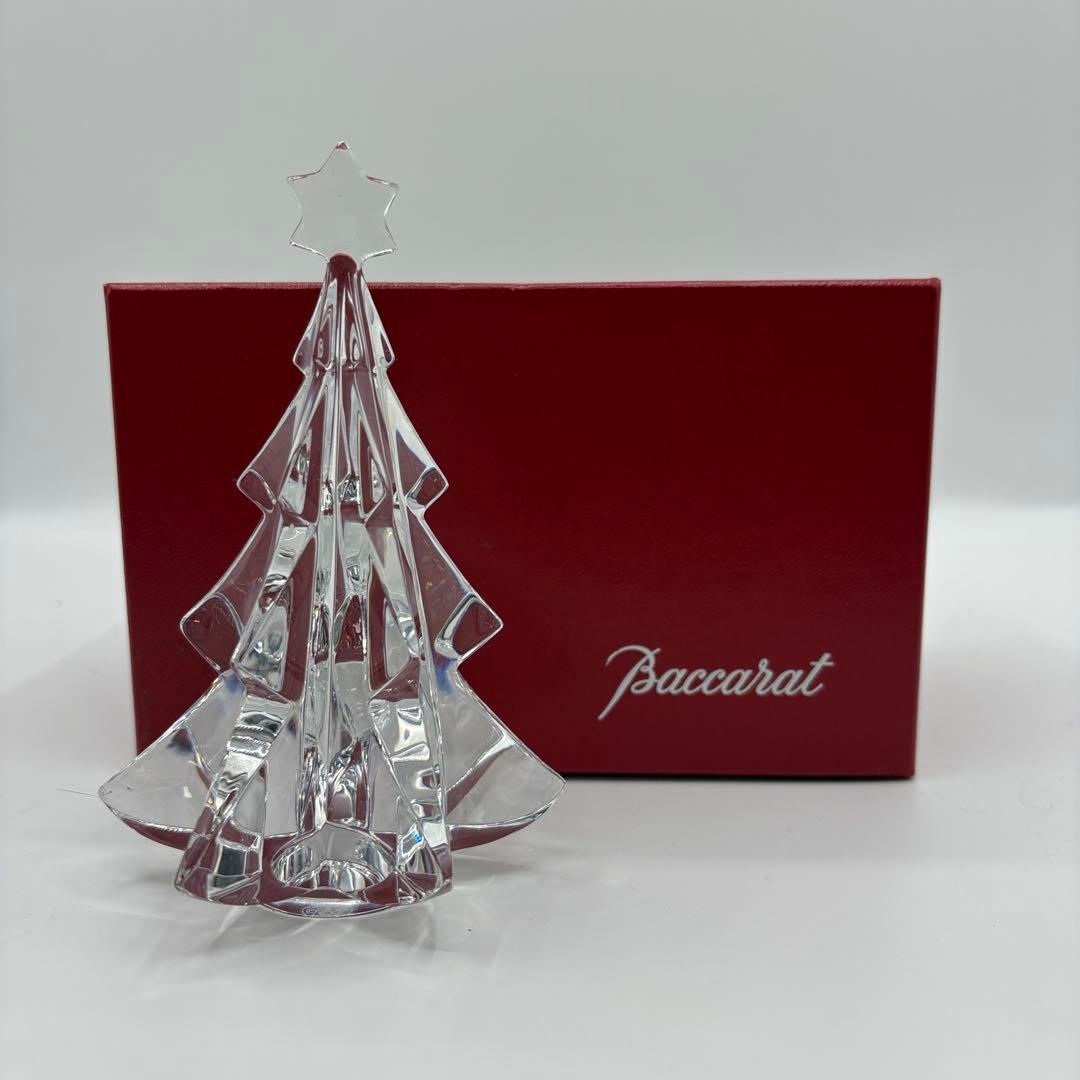 Baccarat バカラ ノエル クリスマスツリー 置物 箱付き - メルカリ