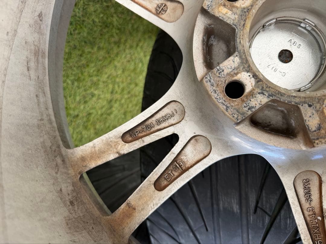 深リム マナレイ VR5 8J 9J 18インチ 4本セット ドリケツ - メルカリ