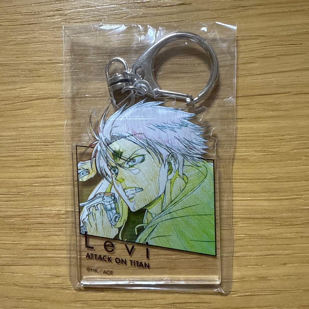 進撃の巨人 リヴァイ WIT STUDIO アクリルキーホルダー 原画