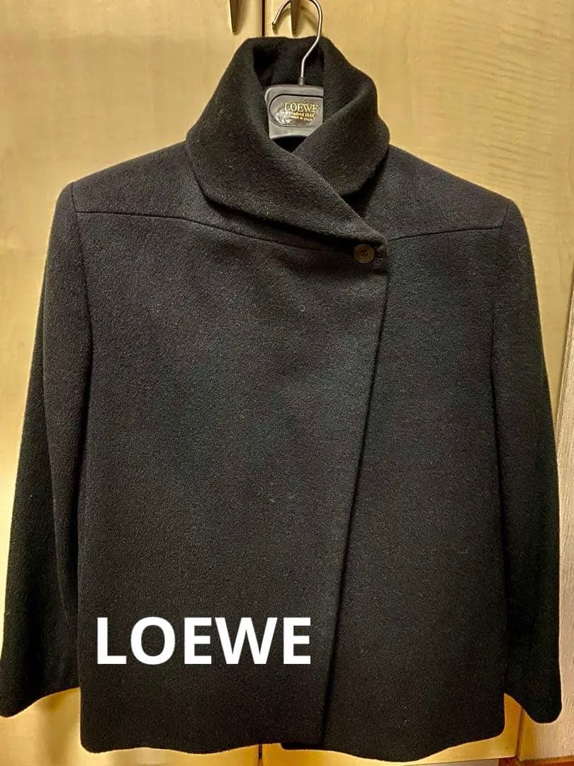 ロエベ　ウールショートコート ショート コート（ウール） グレー - LOEWE Japan official website