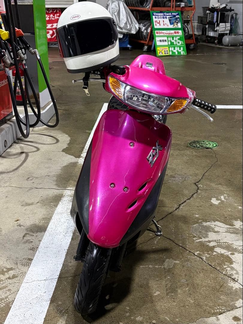 ライブディオ ZX 規制前 本物 ピンク外装 - メルカリ