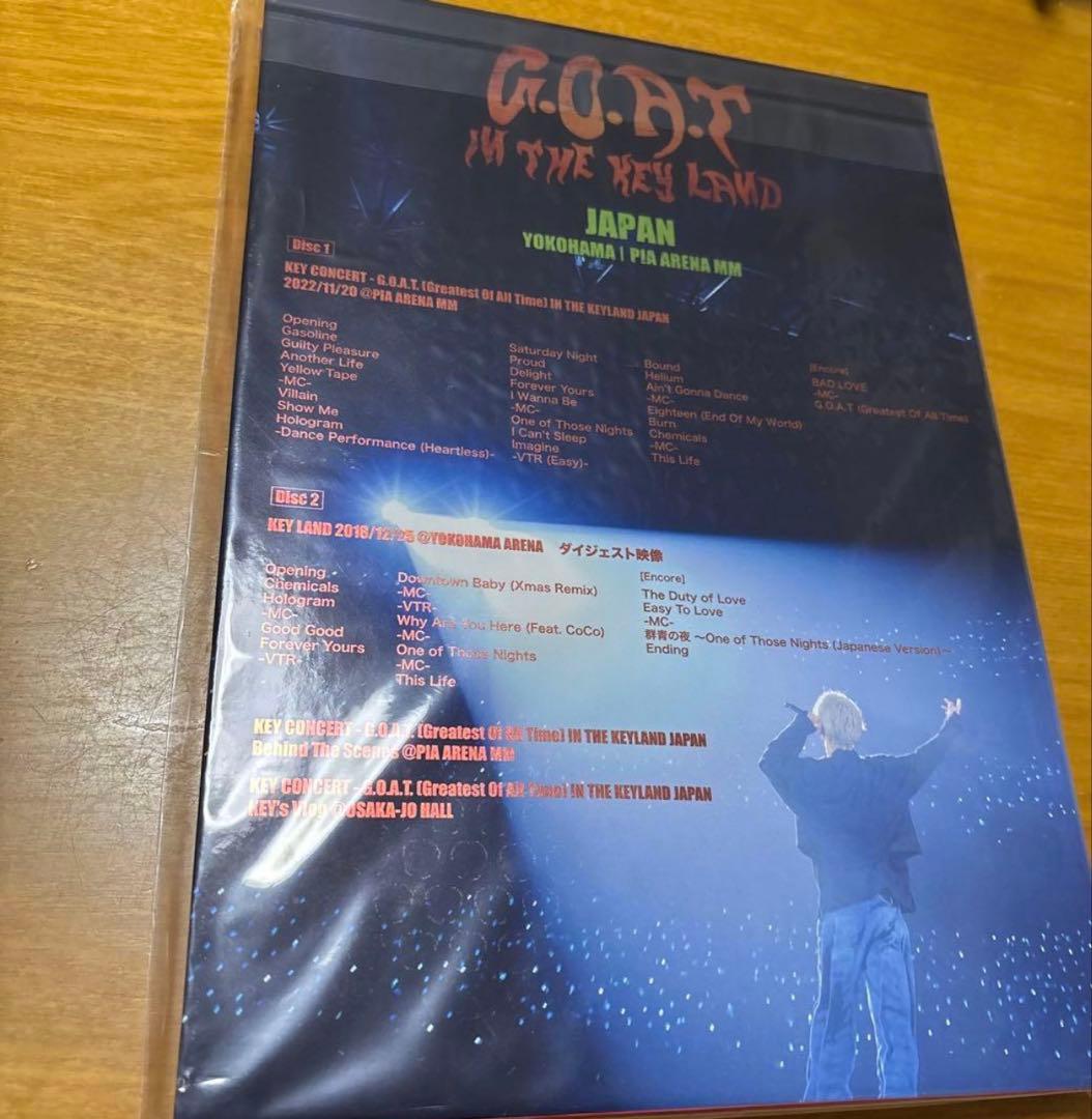 SHINee キーG.O.A.T in the KEY LAND Blu-ray - メルカリ