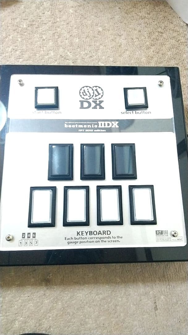 三和ボタン 新品基板 ビートマニア fp7 2012 オリジナルLMTシート