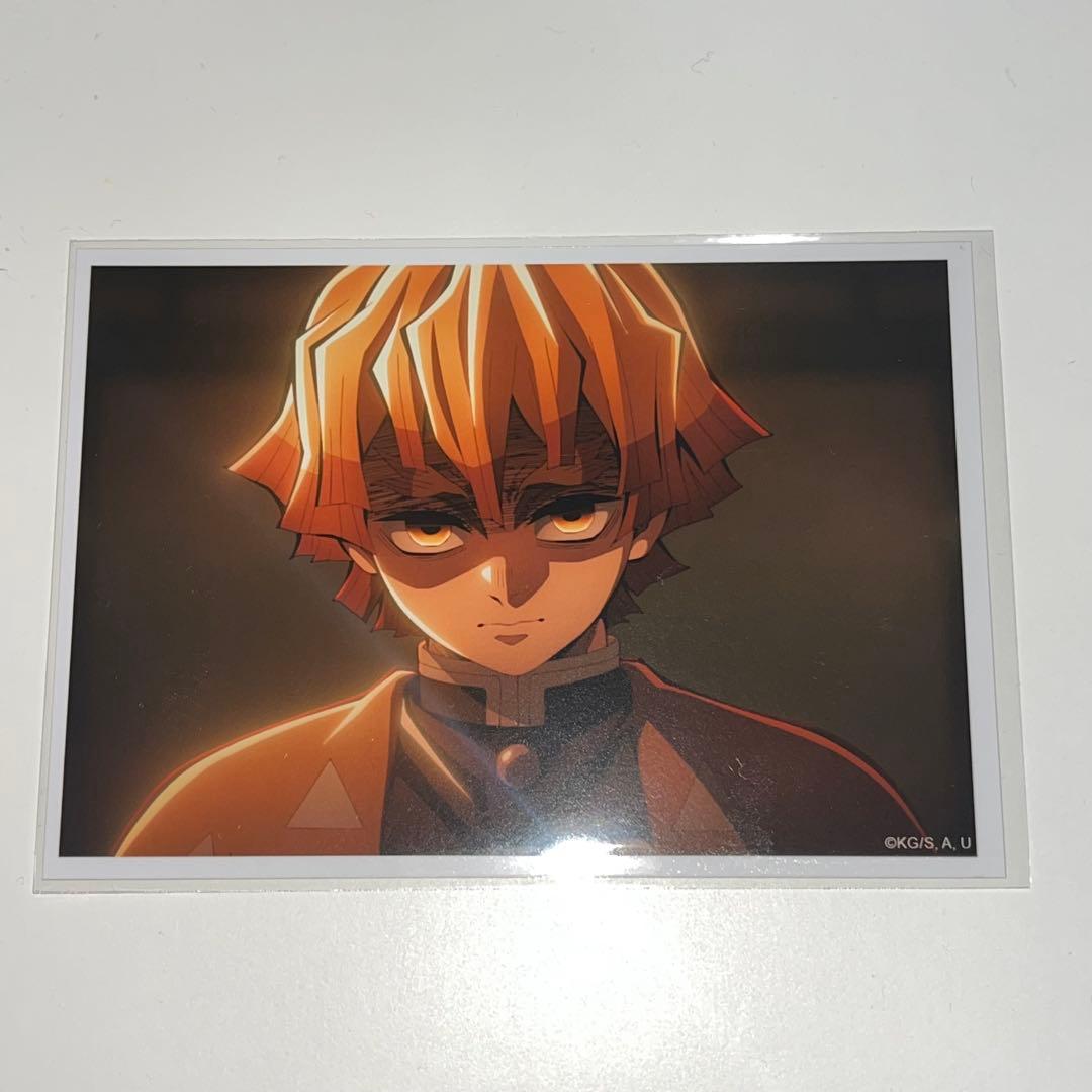 鬼滅の刃 我妻善逸 場面写ブロマイドくじ 無限城編 第一章 - メルカリ