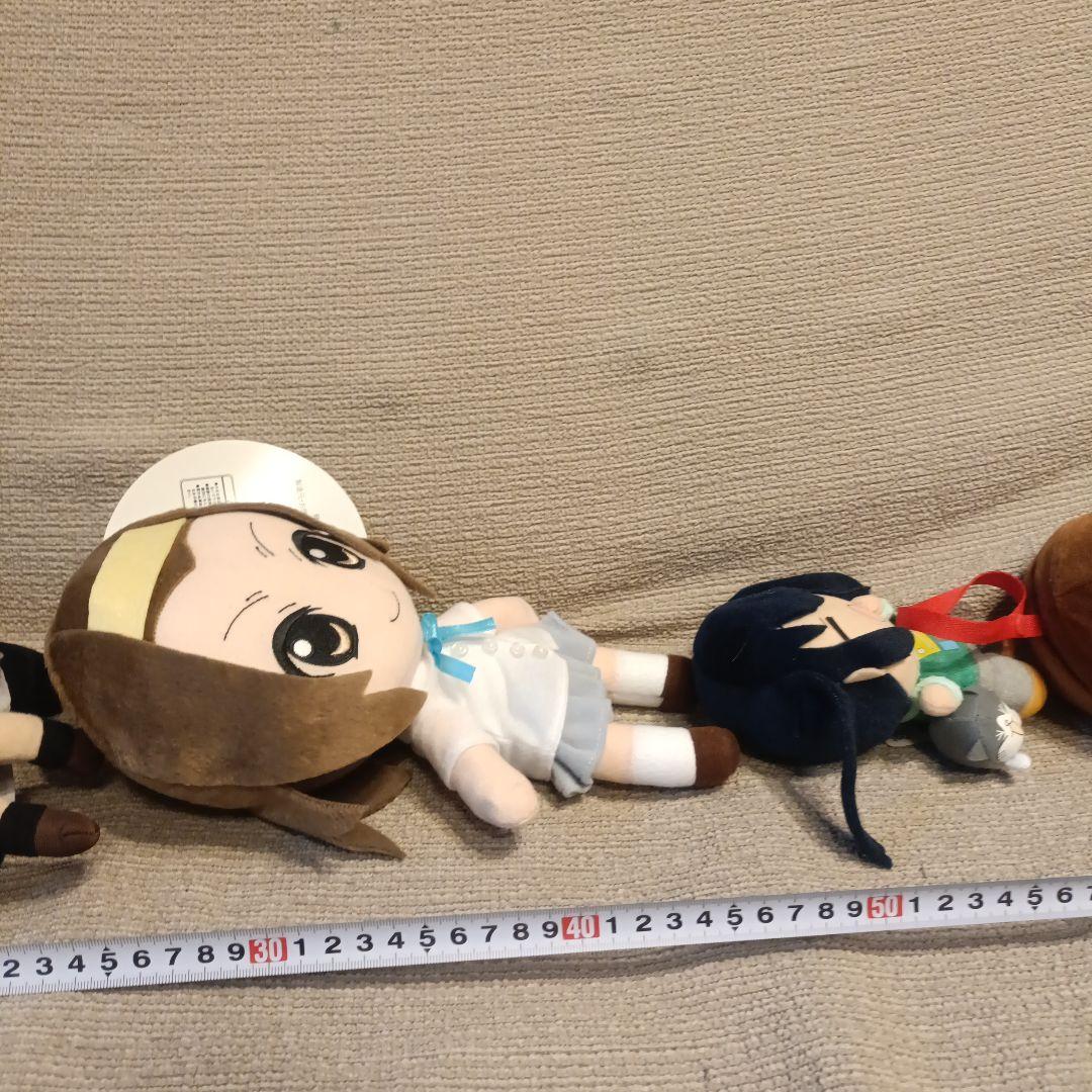 けいおん まとめ売り 猫耳カチューシャ ぬいぐるみ 中野梓 秋山澪 田井