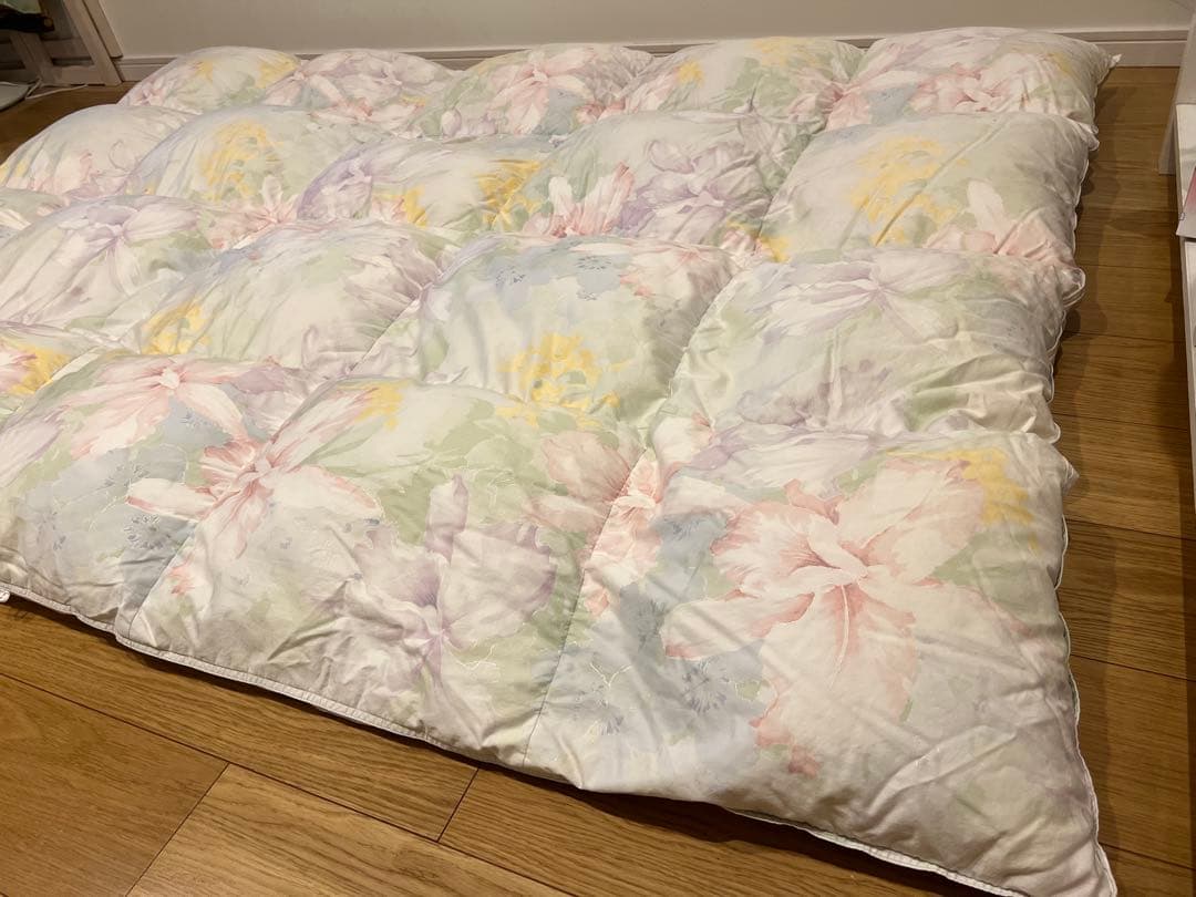 ハンガリーグースダウン90% 超長綿100% 1.4k シングル 日本製