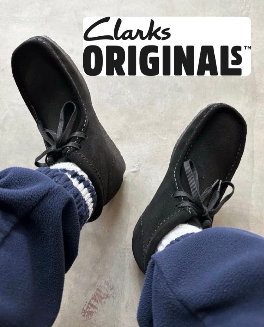 Y*K様 Clarks ブラック Wallabee 26cm クラークス ワラビ Clarks（クラークス） WALLABEE HIKER(ワラビー ハイカー) 26162335