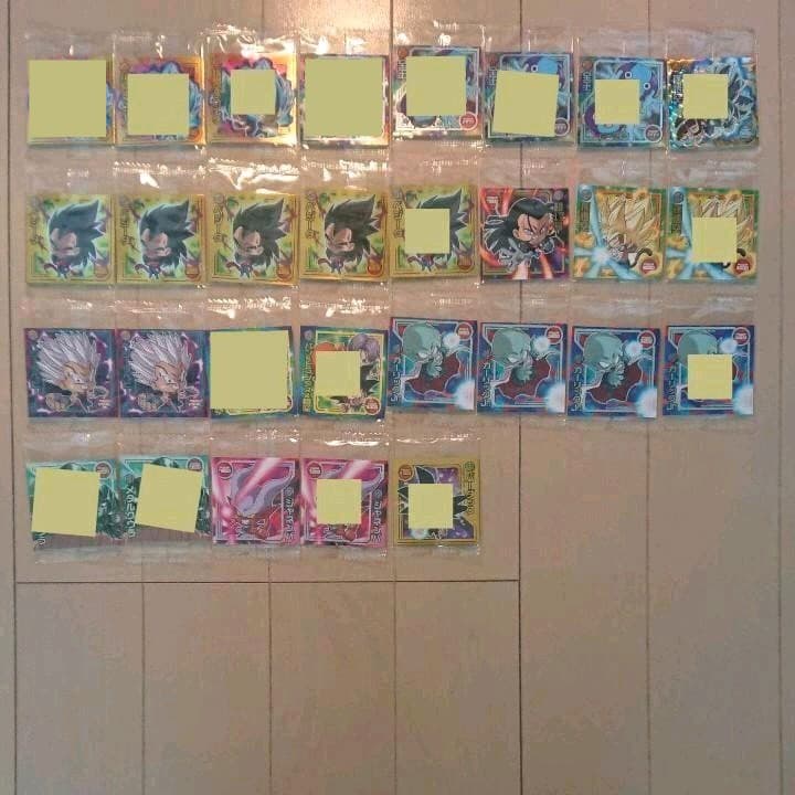 ②ドラゴンボール 超戦士シールウエハースZ 7弾～11弾 37枚 - メルカリ