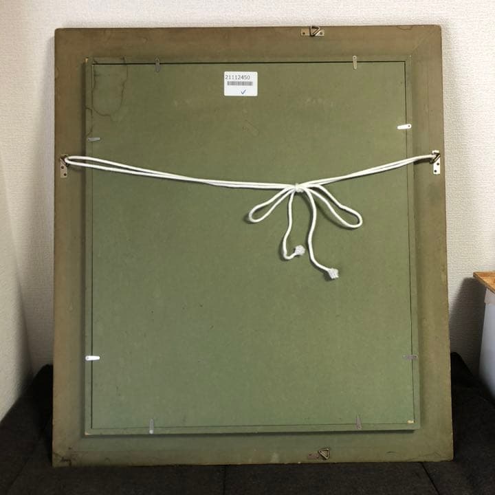 吉岡耕二 花 油絵 F10号 サロン ドートンヌ正会員 大阪出身 百貨店取扱