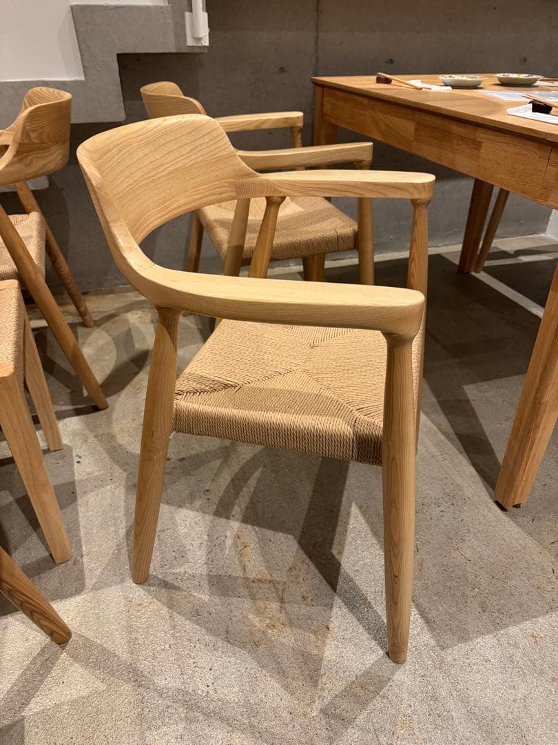 【ハクサイ】ナチュラルダイニングチェア ハクサイ】ナチュラルダイニングチェア ハクサイ】ナチュラル