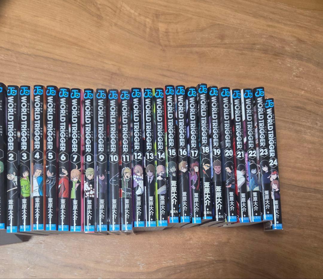 ワールドトリガー 全巻 1~24巻 全巻セット ワールドトリガー ワートリ 全巻セット 漫画 コミック 1〜24巻＋