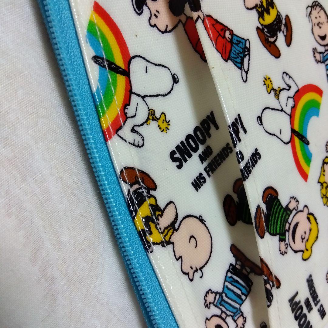 スヌーピー 虹柄ポーチ 日本製 貴重な品 平成レトロ ヴィンテージ
