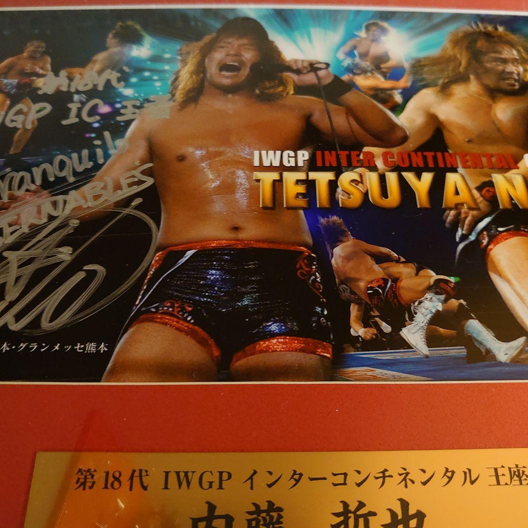 新日本プロレス 内藤哲也 フォトフレーム IWGPインターコンチネンタル 新日本プロレス 内藤哲也 フォトフレーム IWGPインターコンチネンタル