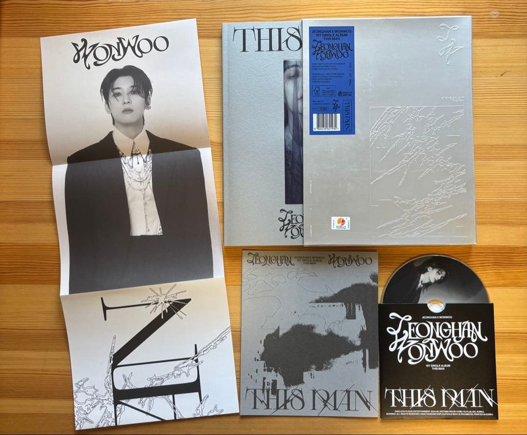 SEVENTEENジョンハン,ウォヌ THIS MAN アルバム - メルカリ