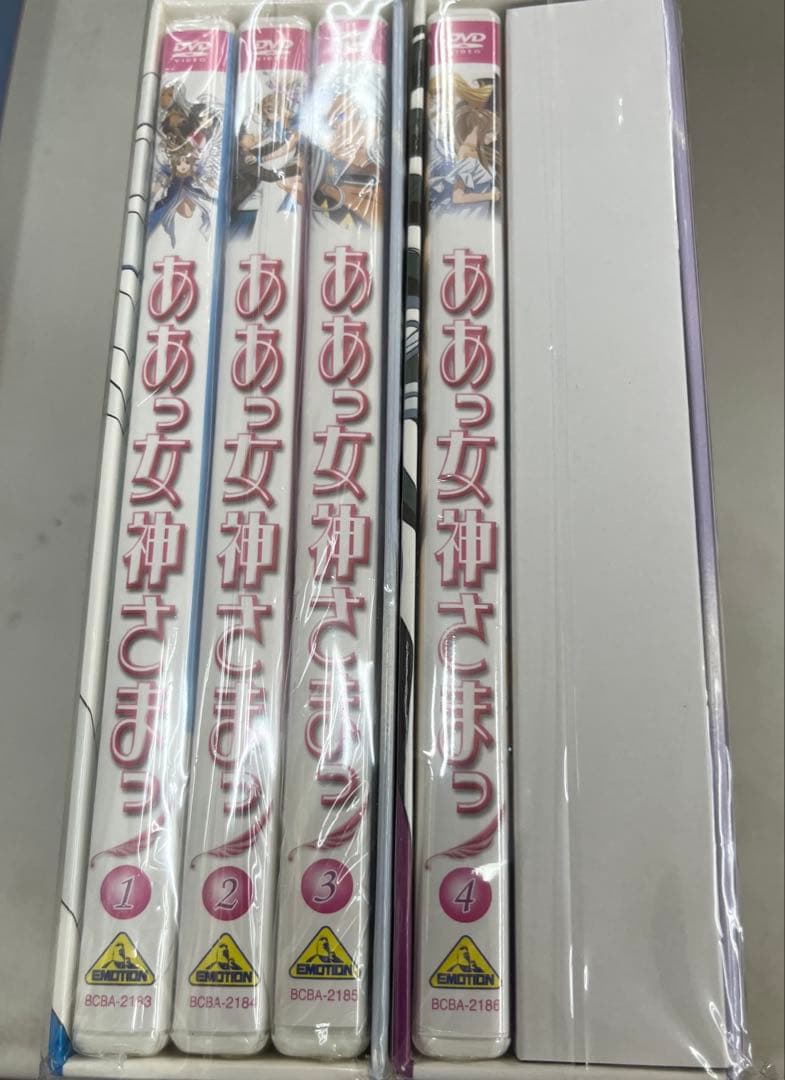 dvd未開封　ああっ女神さまっ＋それぞれの翼＋劇場版　box付き 全巻セット