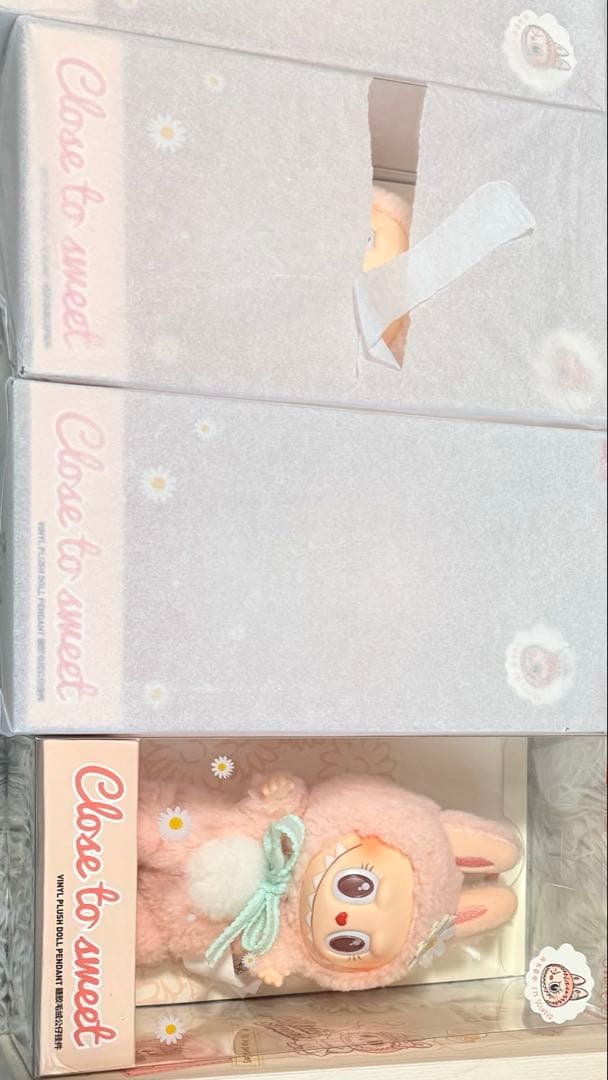 は*か様 POP MART Close to sweet ぬいぐるみ1個 Pop Mart Labubu Mokoko Close to Sweet Vinyl Plush Doll - US