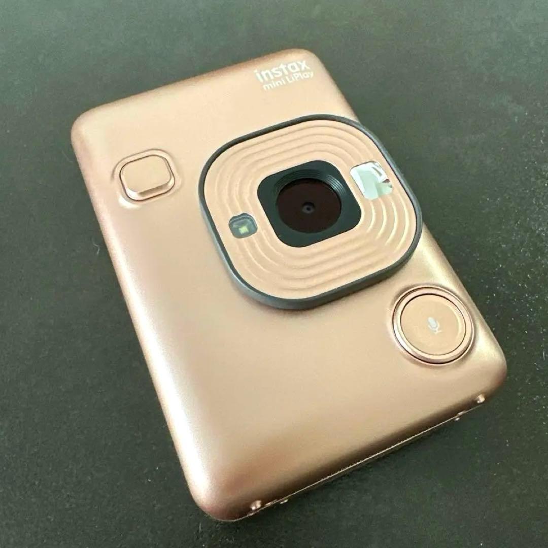 ★ 美品 ★ instax mini LiPlay ブラッシュゴールド Instax Mini Hybrid LiPlay Camera, Blush Gold - Walmart.com