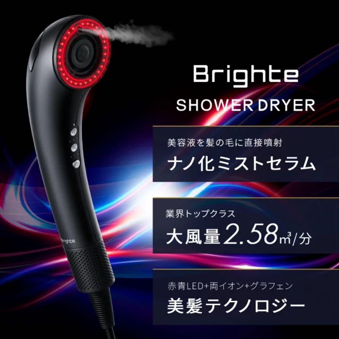 Brighte SHOWER DRYER エレキコームセット - メルカリ