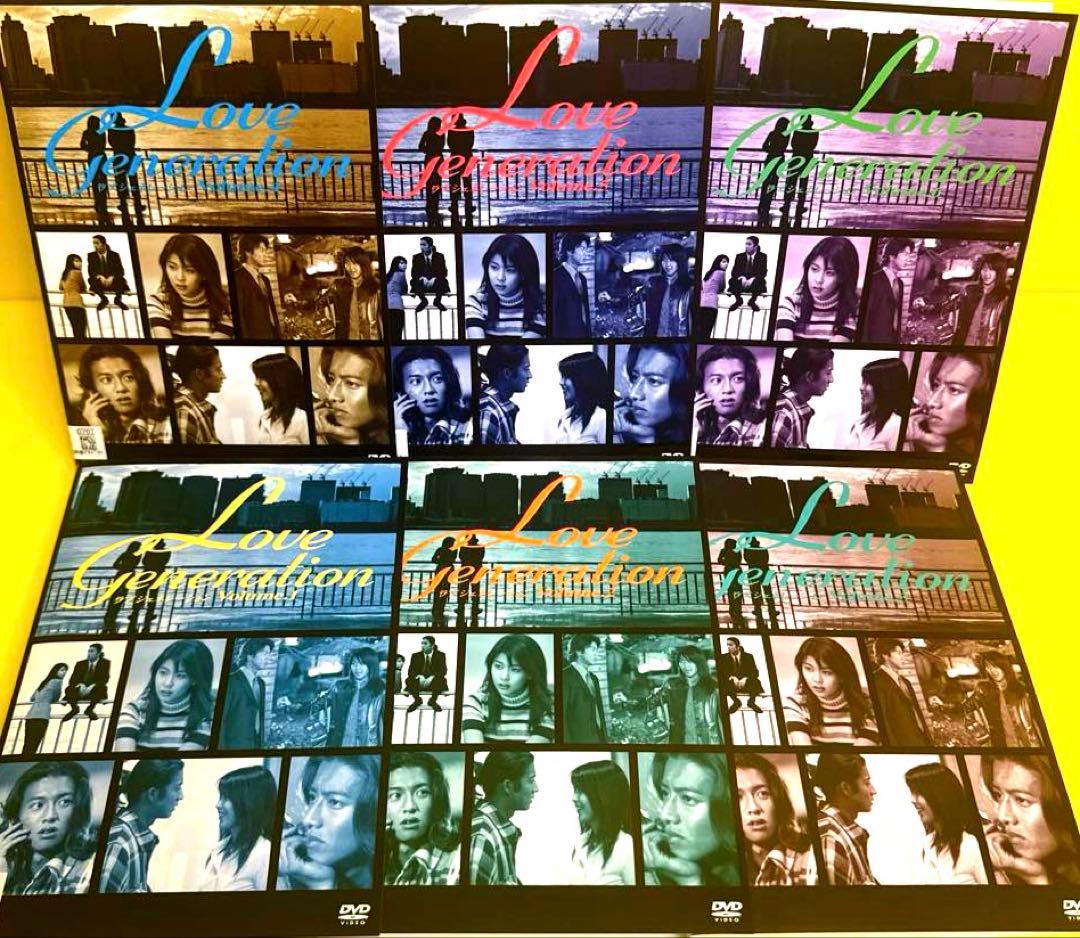 ラブ ジェネレーション DVD 全6巻 木村拓哉 / 松たか子 - メルカリ