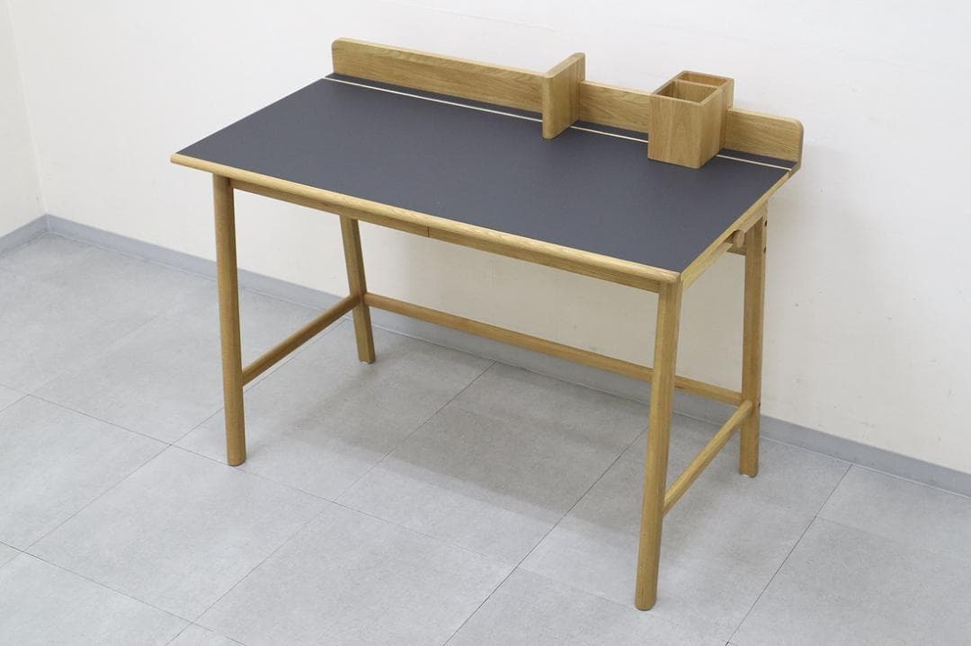 極美品 アクタス THEO デスク リノリウム オーク材 ワークデスク 学習