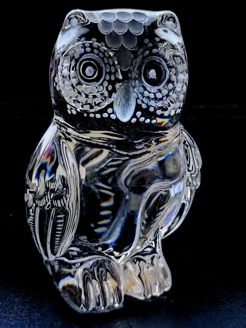 希少品]マイセン クリスタル フクロウ 置物 - メルカリ