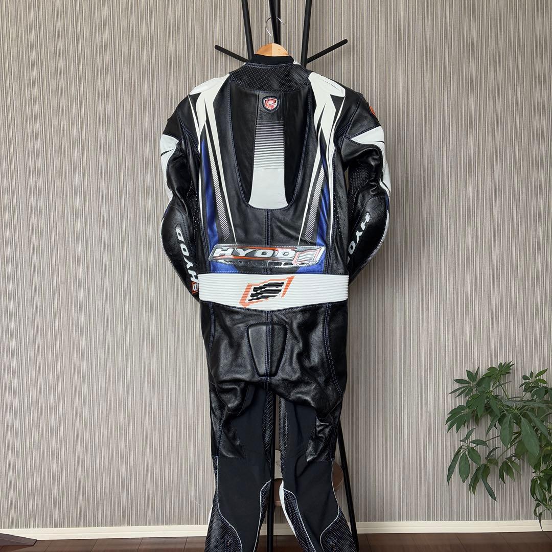 未使用】HYOD 革ツナギ 黒・白・青 - メルカリ