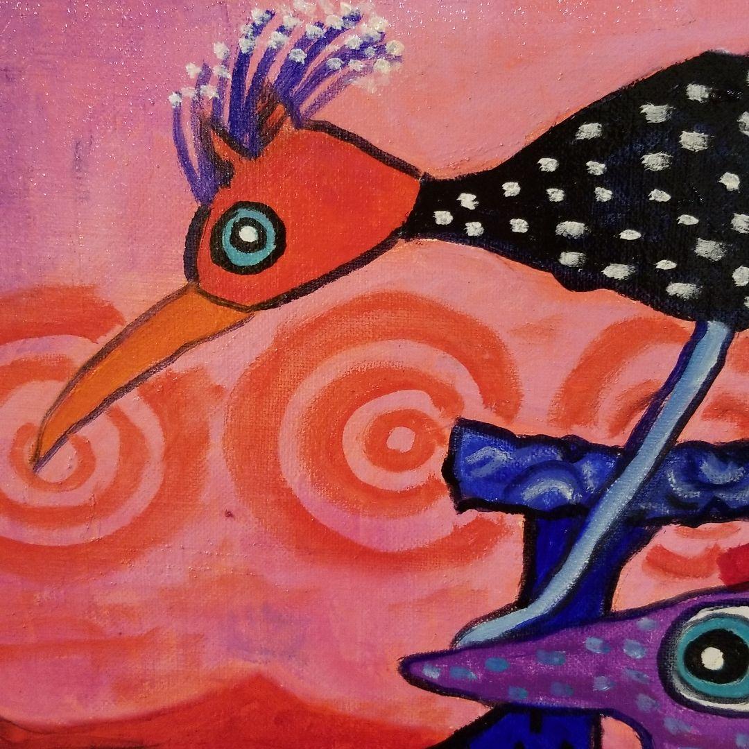 油絵 ロンロンロン様専用 ドライブする鳥 - 絵画オンライン で 販売