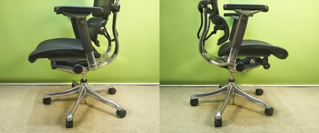 bh エルゴヒューマン プロ ハイバック アームパッド新品 ヘッドレスト