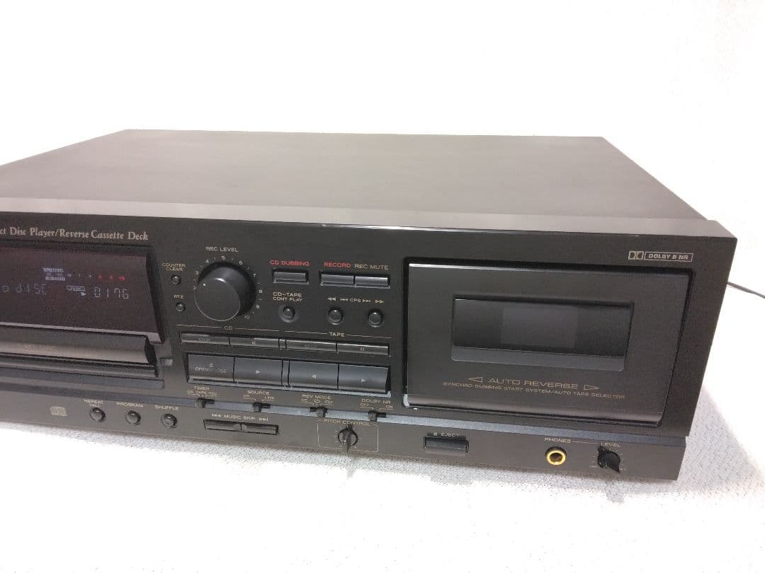 TEAC AD-500 CDプレーヤー カセットデッキ - メルカリ