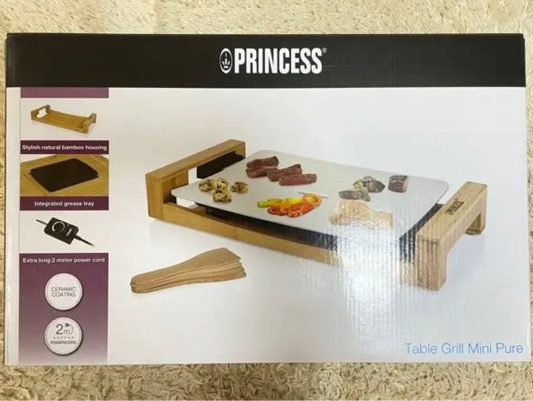 【新品未使用】PRINCESS 103035テーブルグリルミニピュア 新品未使用プリンセス Table Grill Mini Pure ホットプレート 楽天市場
