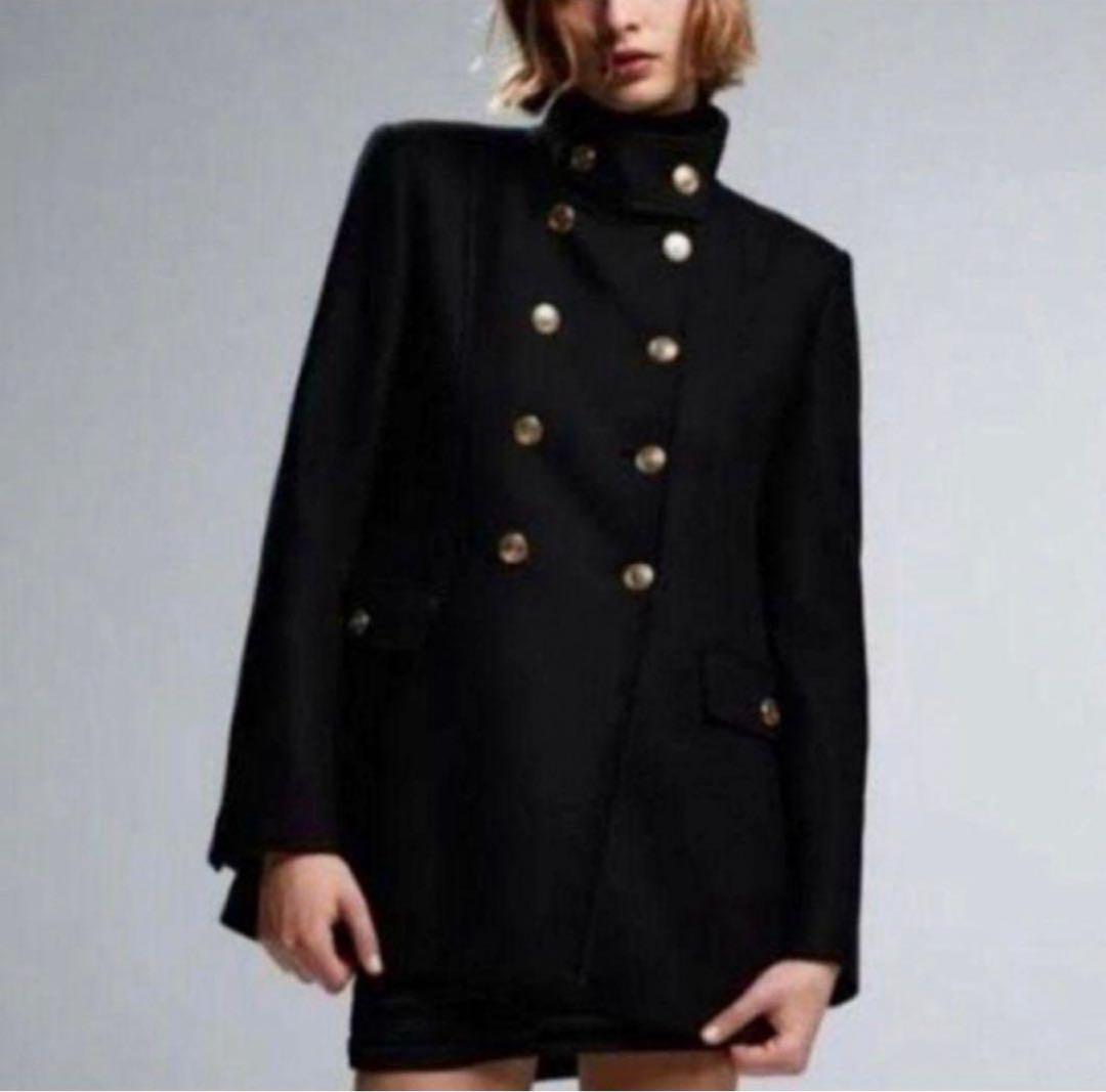 極美品✨ZARA×MANTECO ナポレオンコート 金ボタン ダブル Lサイズ 極美品✨ZARA×MANTECO ナポレオンコート 金ボタン ダブル Sサイズ