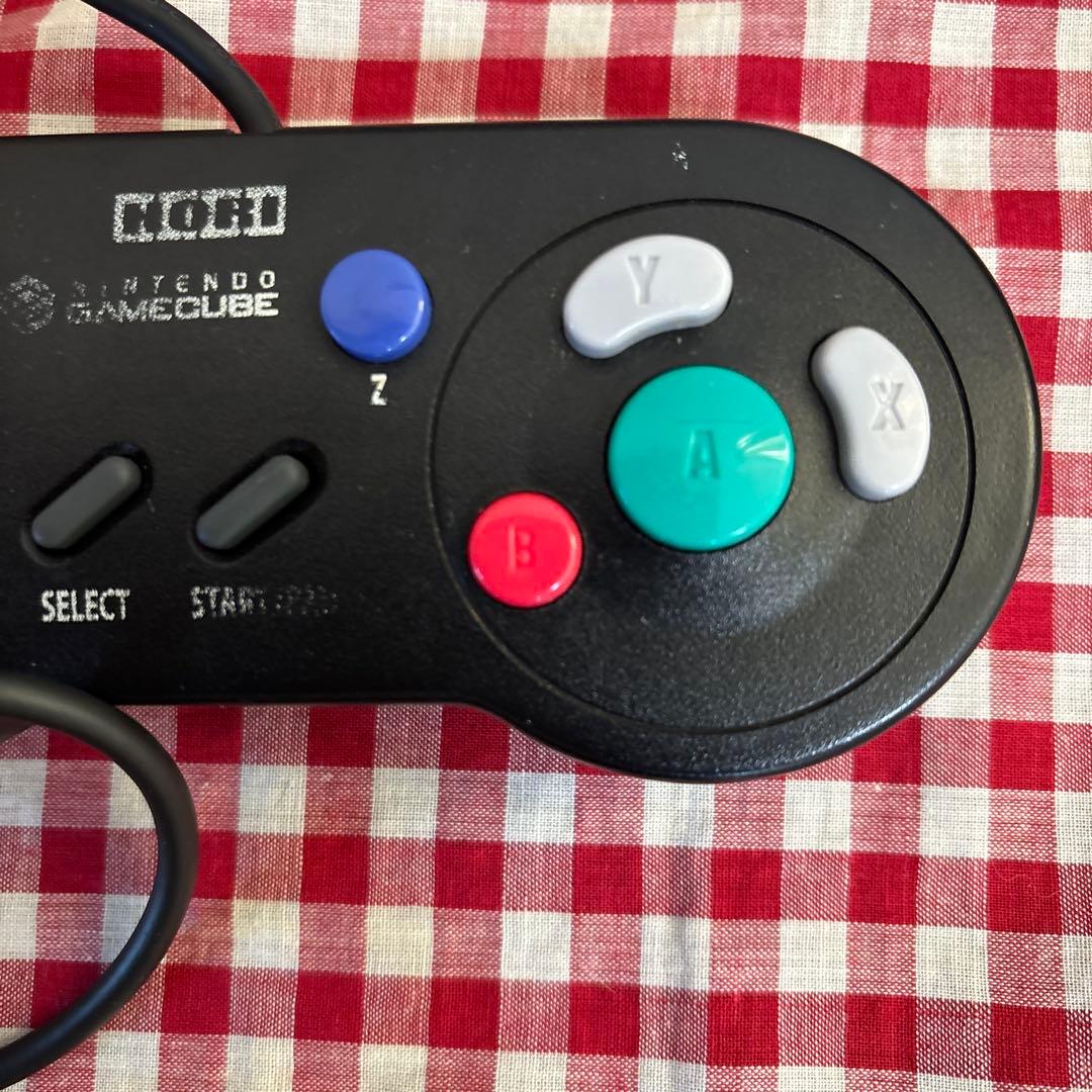 ゲームキューブ GC ホリ デジタルコントローラー ブラック 黒