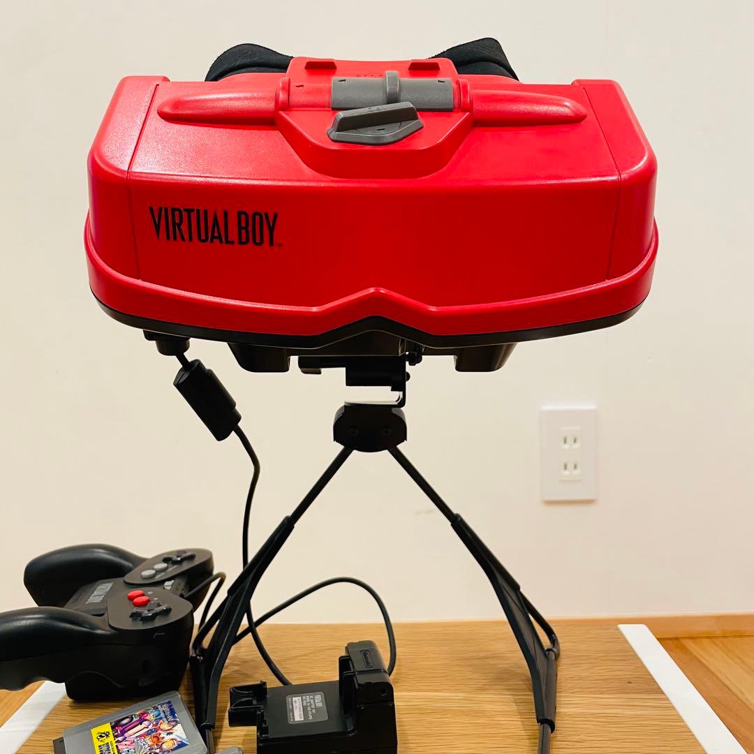 希少 レア ゲーム　バーチャルボーイ　動作品　ソフト2個付き
