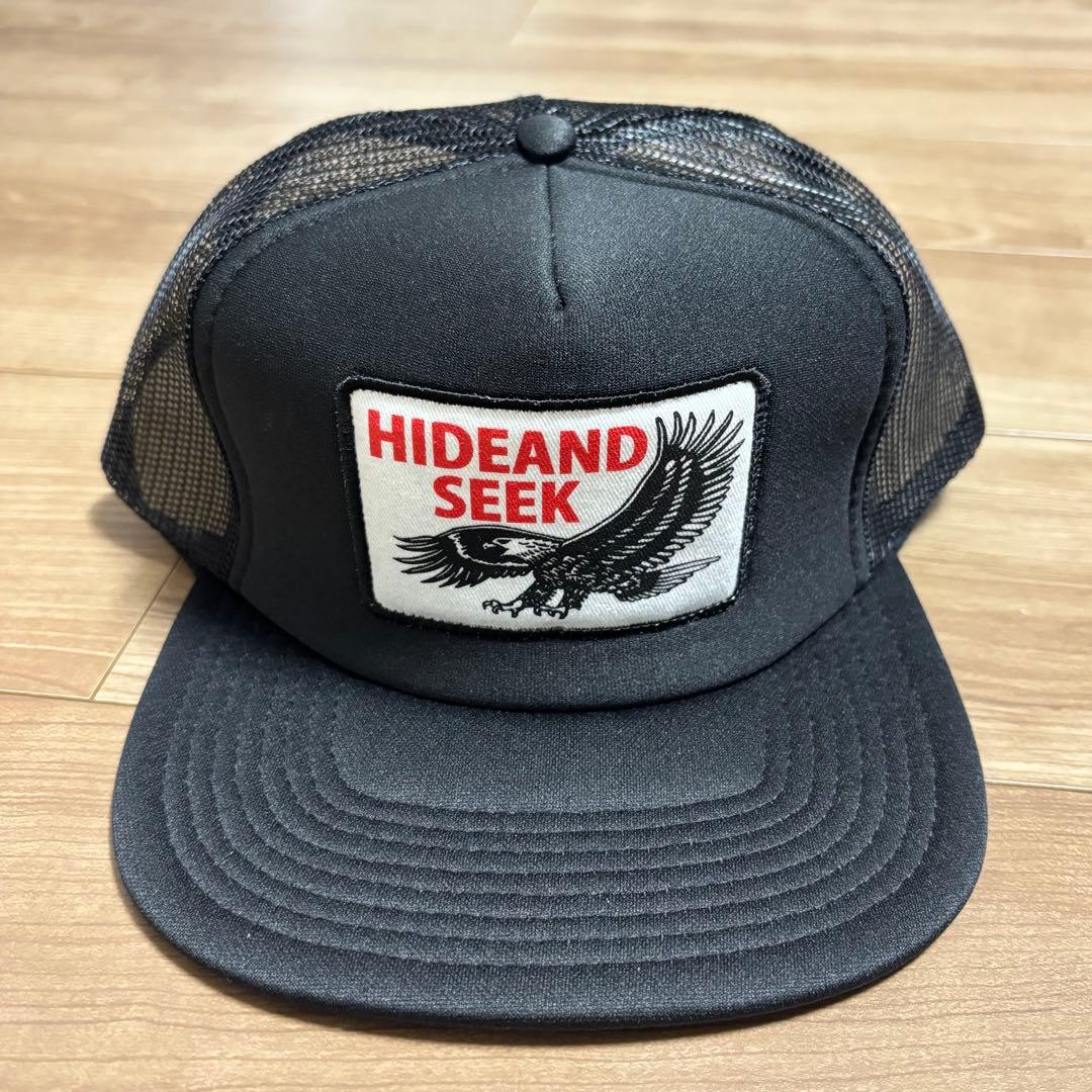 HIDE AND SEEKハイドアンドシーク メッシュ キャップ 新品未使用 HIDE AND SEEK ハイドアンドシーク メッシュキャップ マッコイ斉藤