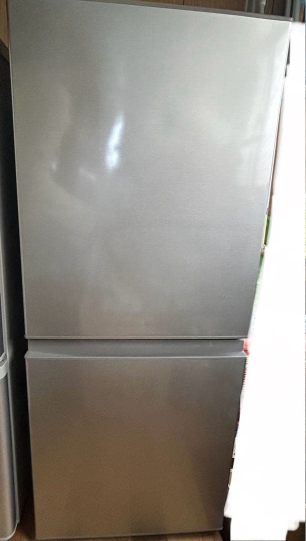 アクア　ノンフロン冷凍冷蔵庫　126L シルバー AQUA 126L 2ドア 冷凍・冷蔵庫 126L（型番おまかせ） AQUA / アクアの