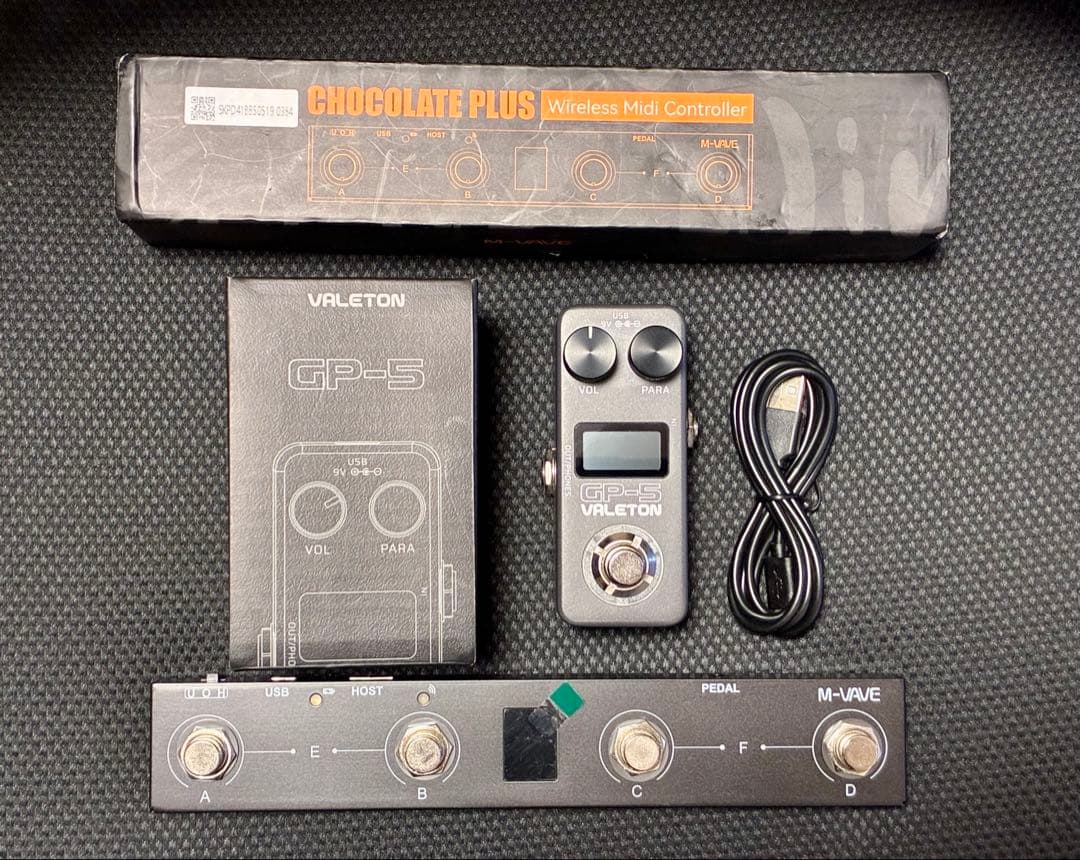 Valeton GP-5 & M-VAVE Chocolate Plus セット Valeton GP-5 with 