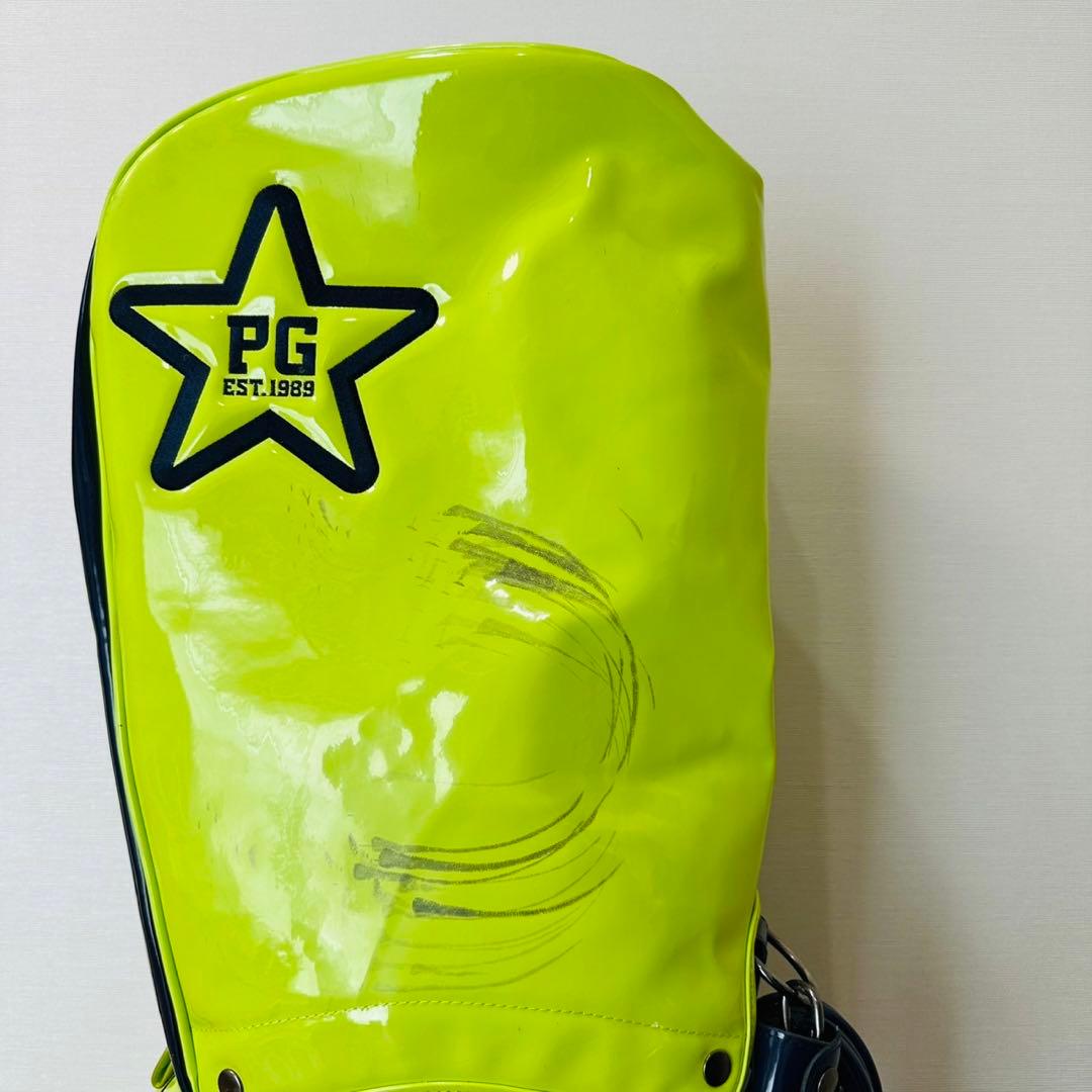 Nakaji様専用】PEARY GATES ゴルフバッグ イエロー×ネイビー - メルカリ