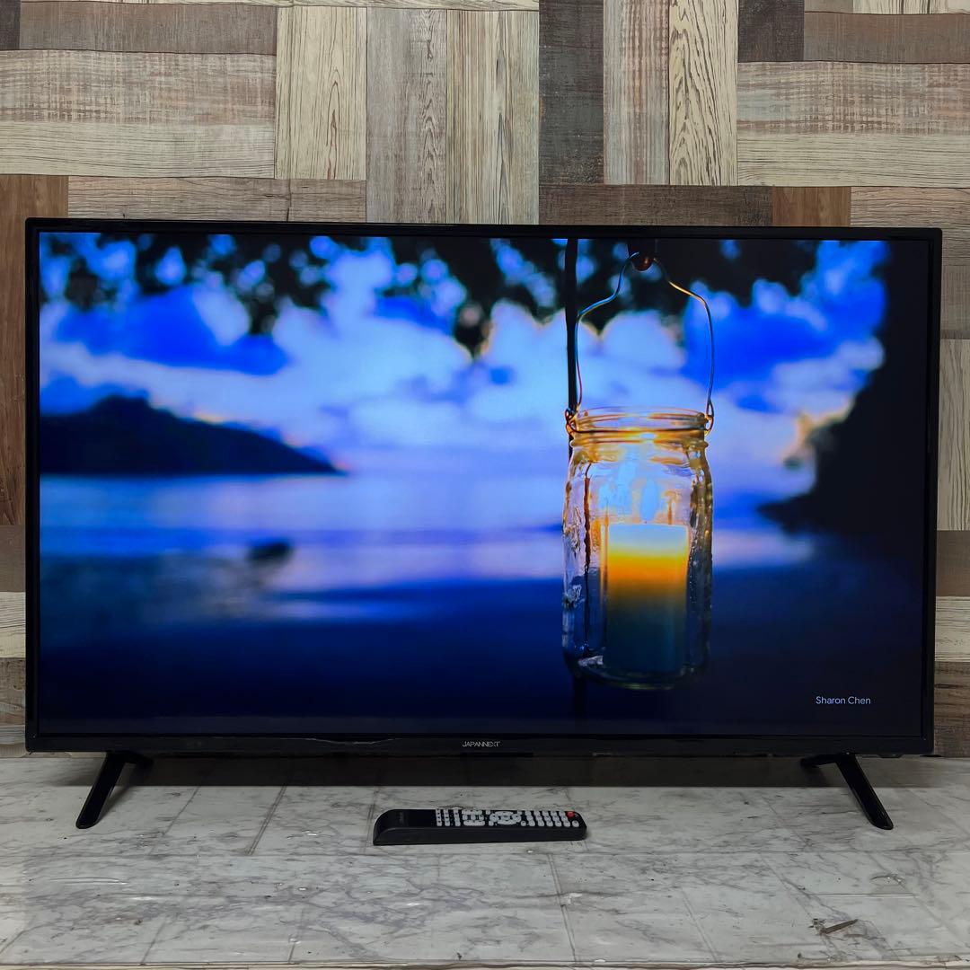 即日受渡❣️全国送料込ジャパンネクスト43型4K液晶モニターリモ付