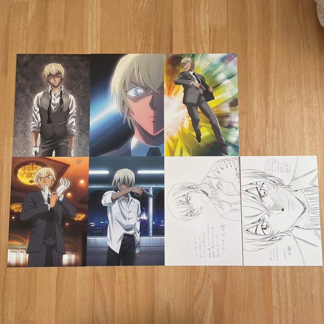 名探偵コナン ゼロの執行人 安室透（降谷零）イラストカード - メルカリ