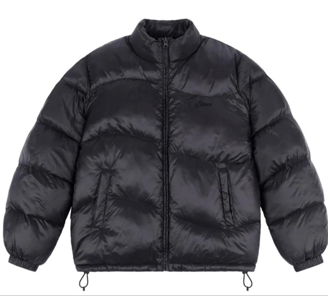 Dime ブラック ダウンジャケット 関税込】Dime ダイム リップストップ ダウンジャケット (Dime/ダウン